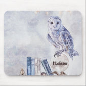 Schale und Bücher Mousepad (Vorne)