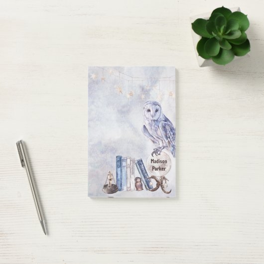 Schale und Bücher Post-it Klebezettel (Büro)