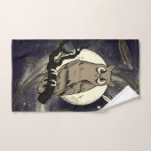 Schale und Gespenst Badhandtuch Set (Handtuch)