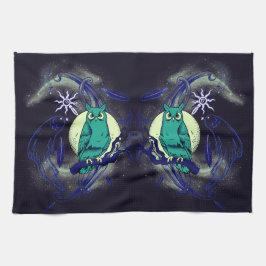 Schale und Gespenst Geschirrtuch