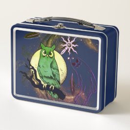 Schale und Gespenst Metall Brotdose