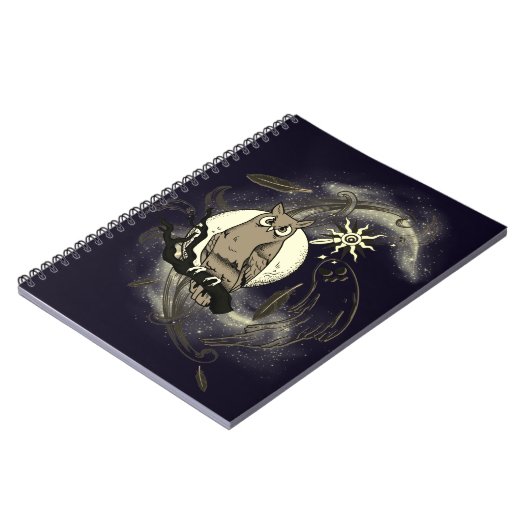 Schale und Gespenst Notizblock (Linke Seite)