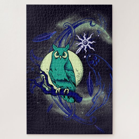 Schale und Gespenst Puzzle (Vertikal)