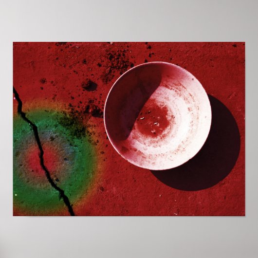 Schale und Riss Poster (Vorne)