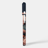 Schale und Rose Monogramm Personalisiert Case-Mate iPhone Hülle (Rückseite / Links)