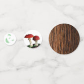 Schale und Wald Konfetti (Rückseiten)