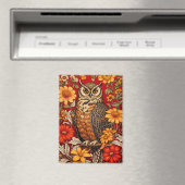 Schale und Zinnia-Blume Magnet (In Situ (Geschirrspüler))