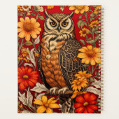 Schale und Zinnia-Blume Planer (Rückseite)