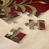 Schale und Zinnia-Blume Puzzle (Seite)