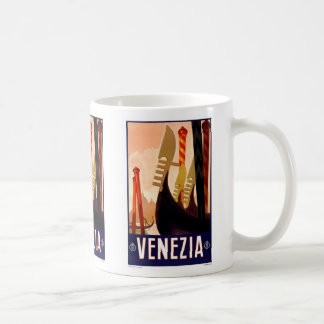 Schale-Vintages Venezia, Italien, Anzeige Kaffeetasse