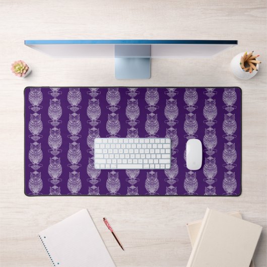 Schale (violett) - Schreibtischmatte (Büro 1)