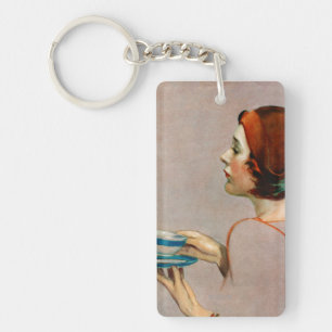 Schale von Java Schlüsselanhänger