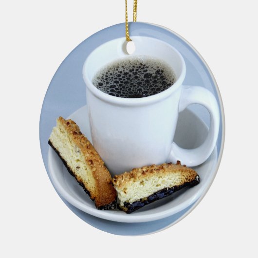 Schale von Java und von Biscotti Verzierung Keramik Ornament (Links)