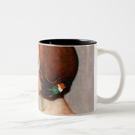 Schale von Java Zweifarbige Tasse (Rechts)