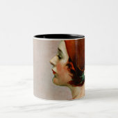 Schale von Java Zweifarbige Tasse (Mittel)