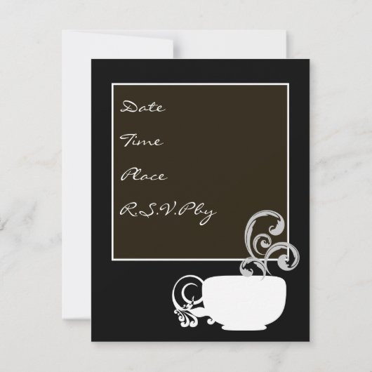 Schale von Joe-Einladung Einladung (Rückseite)