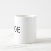 SCHALE VON JOE-TASSE KAFFEETASSE (Mittel)
