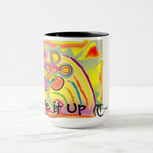 Schale von verrücktem tasse (Zentrum)