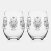 Schale - Weinglas Ohne Stiel (Vorderseite)