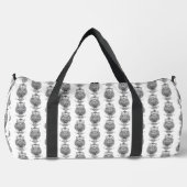 Schale (weiß) - Beutel Duffle Bag (Vorderseite)