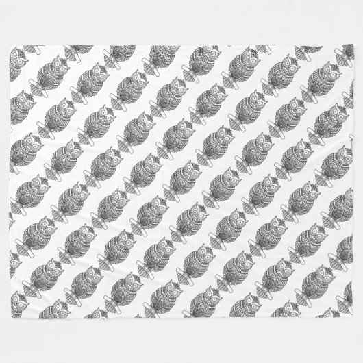 Schale (weiß) - Fleece Blanket (Vorderseite (Horizontal))