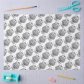 Schale (weiß) - Gewebepapier Seidenpapier (Basteln)