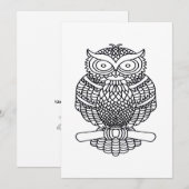 Schale (weiß) - Grußkarte Feiertagskarte (Vorne/Hinten)