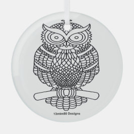 Schale (weiß rund) - Glasverzierung Ornament Aus Glas