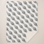 Schale (weiß) - Sherpa-Blanket Sherpadecke (Vorderseite)