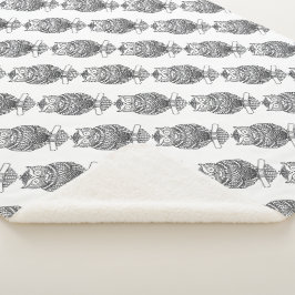 Schale (weiß) - Sherpa-Blanket Sherpadecke