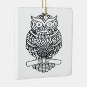 Schale (weißes Quadrat) - Keramik Keramikornament (Rechts)