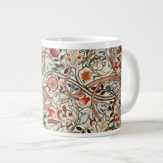 Schale William Morris Blumendesign Jumbo-Tasse (Vorderseite Rechts)