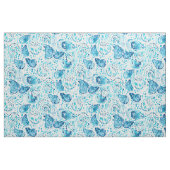SCHALE YERSELF GEHEN Küstenaustern-Druck Stoff (Fat Quarter (45,7 x 55,9 cm))