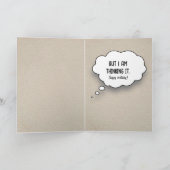 Schale zum 85. Geburtstag Spaß Karte (Innenseite)