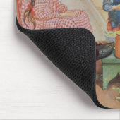 Schälen der Erbsen, Kneipe. in "Lasst Licht Hinin" Mousepad (Ecke)