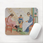 Schälen der Erbsen, Kneipe. in "Lasst Licht Hinin" Mousepad (Mit Mouse)