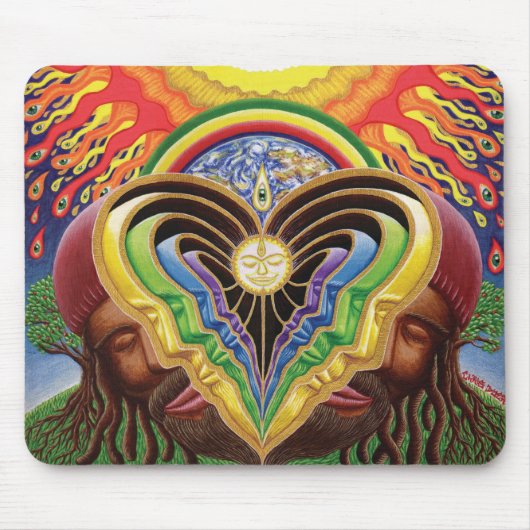 Schalen-Körper Mousepad (Vorne)