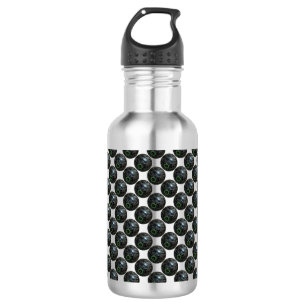 Schalen mit schwarzem und grauem Rasen, 532 ml Was Edelstahlflasche