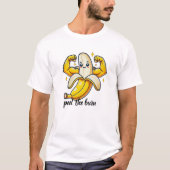 Schälen Sie das T-Shirt Burn Gym - Banana-Flex-Bic (Vorderseite)