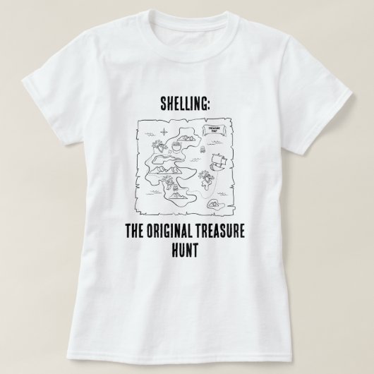 Schalen suchen: Das Originale Schatzsuchen – Damen T-Shirt (Design vorne)