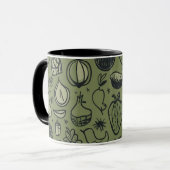 Schalenfrüchte Tasse (Vorderseite Links)