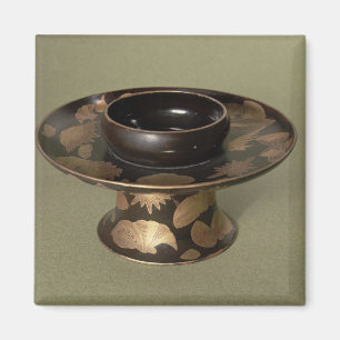 Schalenstand mit "Nashiji" Dekoration Magnet