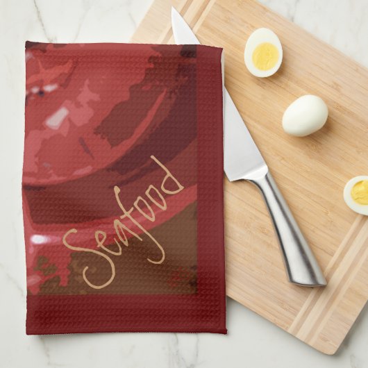 Schalentiere Küchentuch (Viertel Falte)