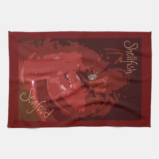 Schalentiere Küchentuch (Horizontal)