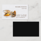 Schalentiere Visitenkarte (Vorne/Hinten)