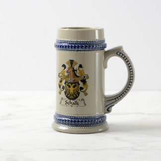 Schalk Familienwappen Bierglas