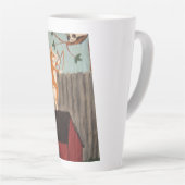 Schalkhafte Corgi-Latte-Tasse Milchtasse (Rechte Ecke)