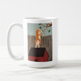 Schalkhafte Corgi-Tasse Kaffeetasse