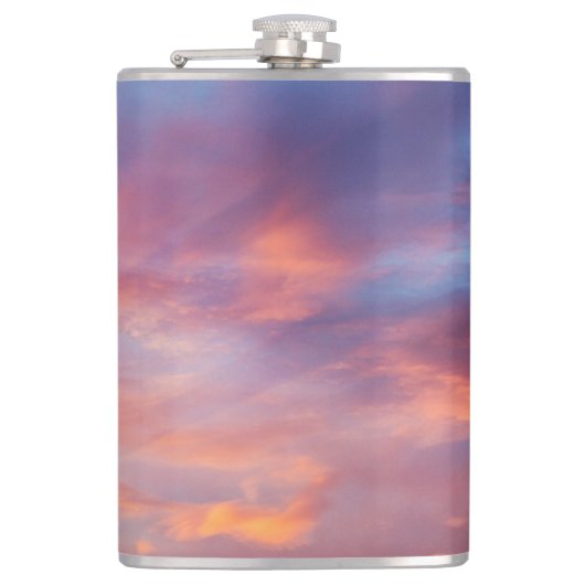 schalkhafter Himmel Flachmann (Vorderseite)