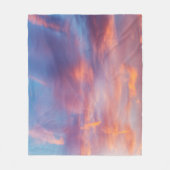 schalkhafter Himmel Fleecedecke (Vorderseite)